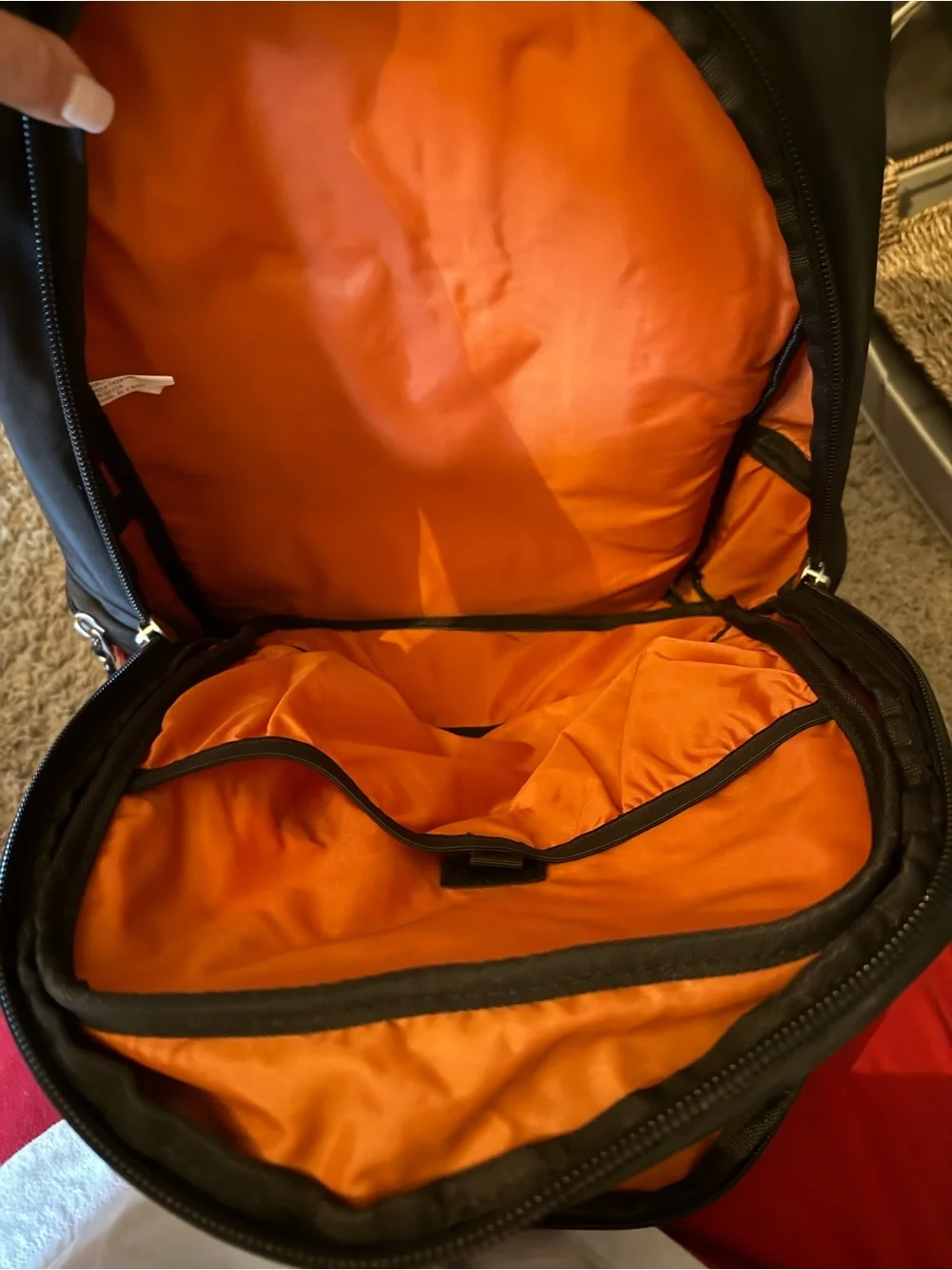 eBags Downloader Laptop Backpack Red Black UNUSED